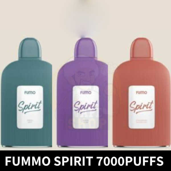 Fummo Spirit 2% Nicotine 7000 Puffs Rechargeable Disposable Vape in Dubai