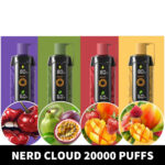 NERD Cloud 20000 Puffs 6MG Nicotine Disposable Vape in Dubai