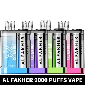 Al Fakher Crown Bar Crystal 9000 Puffs 20mg Disposable Vape in Dubai