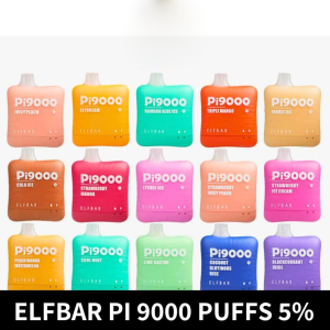 Elfbar Pi 9000 Puffs 5% Nicotine Disposable Vape in Dubai