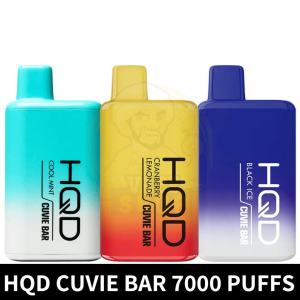 HQD Cuvie Bar 7000 Puffs Rechargeable Disposable Vape In Dubai