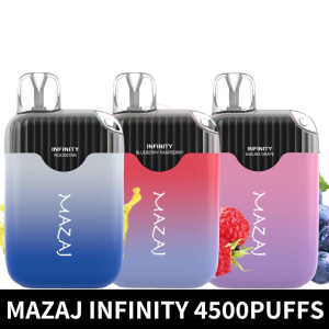 Mazaj Infinity Disposable 4500Puffs 5% Rechargeable Vape in Dubai