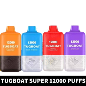 Tugboat Super 12000Puffs Disposable 1.0ohm Rechargeable Vape in Dubai, UAE