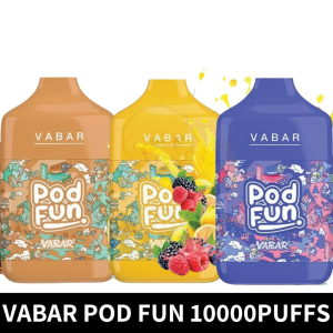 VABAR Pod Fun Disposable 10000 Puffs Rechargeable Vape in Dubai, UAE